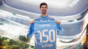 Courtois agranda su leyenda con el Real Madrid